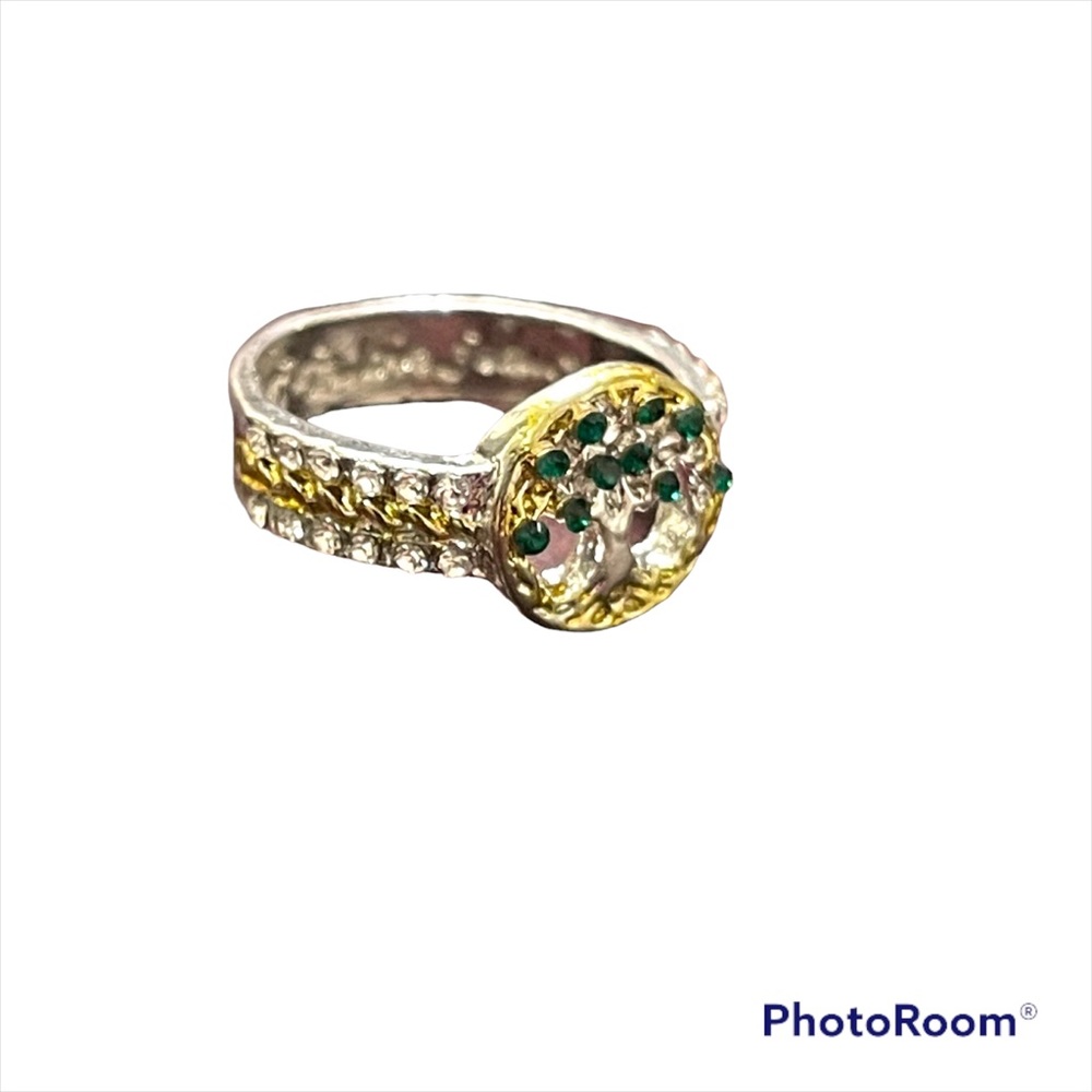 ❤️ Tree of Life Rhinestone Ring - Picture 4 of 5